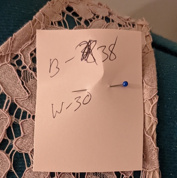 Eliza J Pink A-Line Lace Dress - Size 8 - Picture 4 of 4